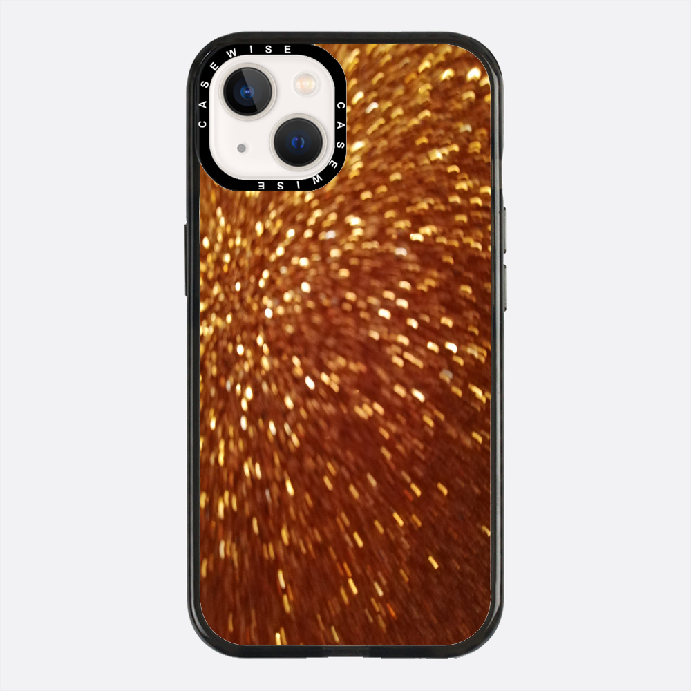 Gold glitter - Case