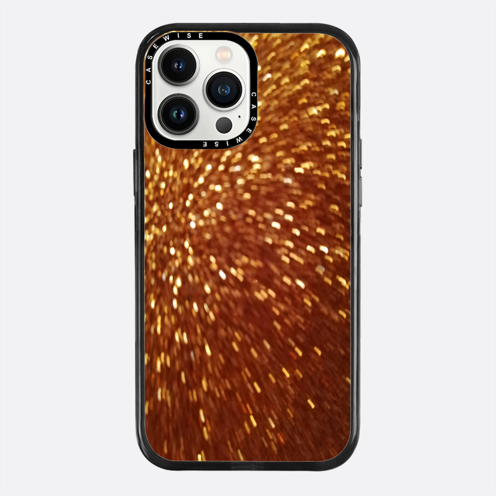 Gold glitter - Case