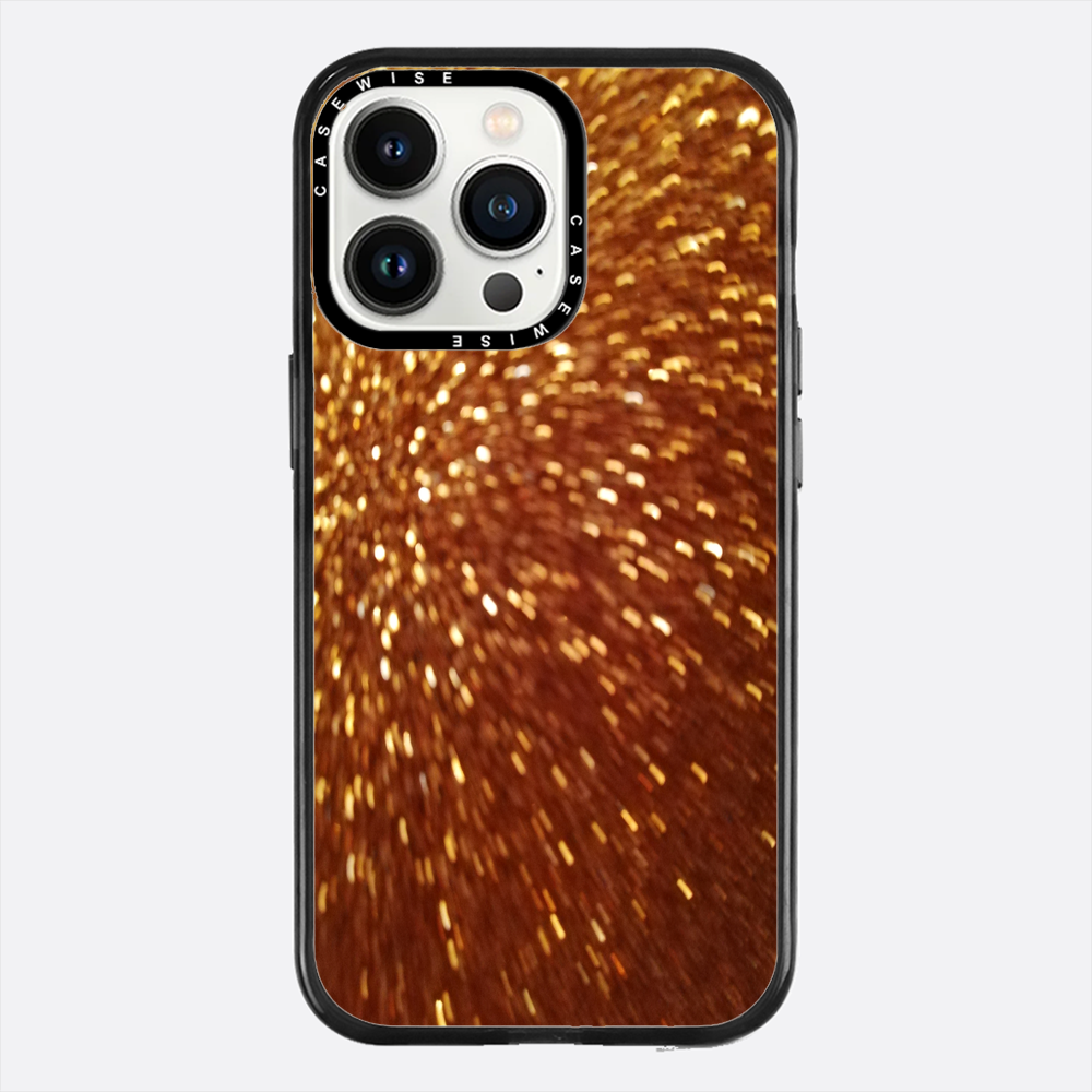 Gold glitter - Case