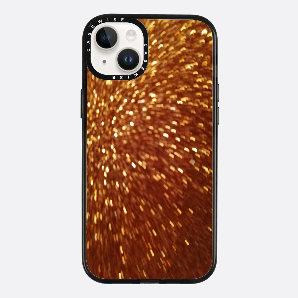 Gold glitter - Case