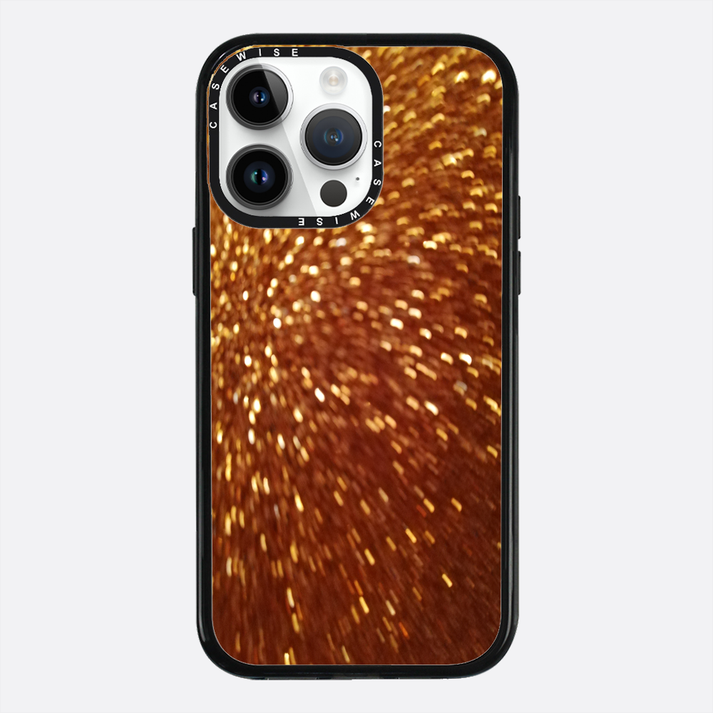 Gold glitter - Case