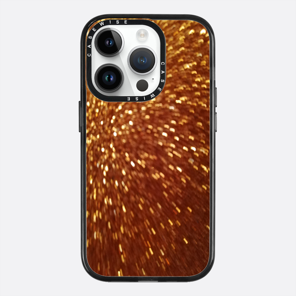 Gold glitter - Case