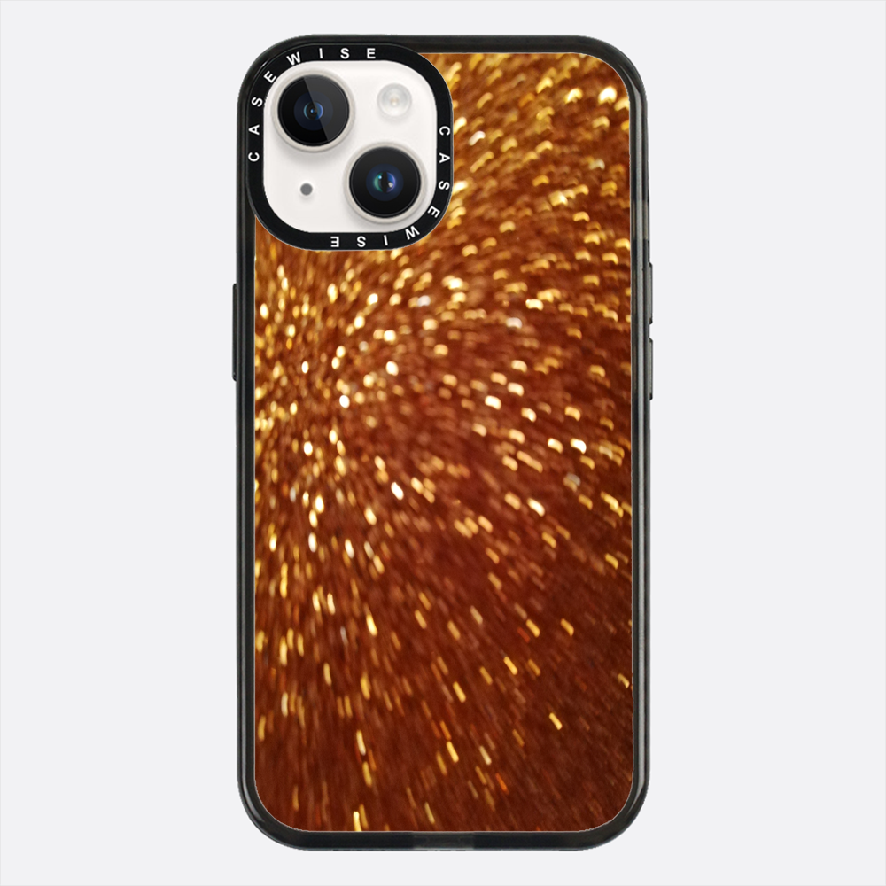 Gold glitter - Case