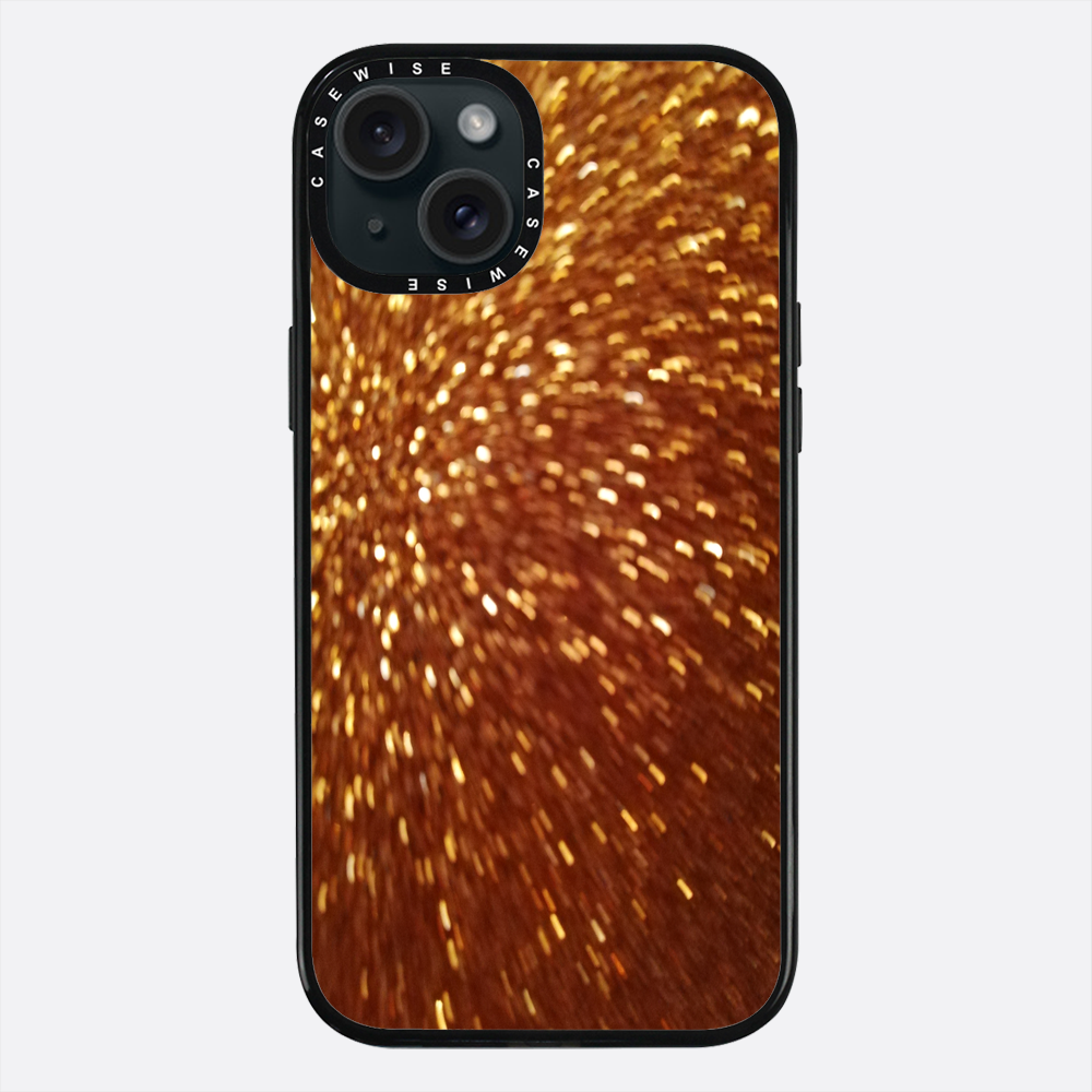 Gold glitter - Case
