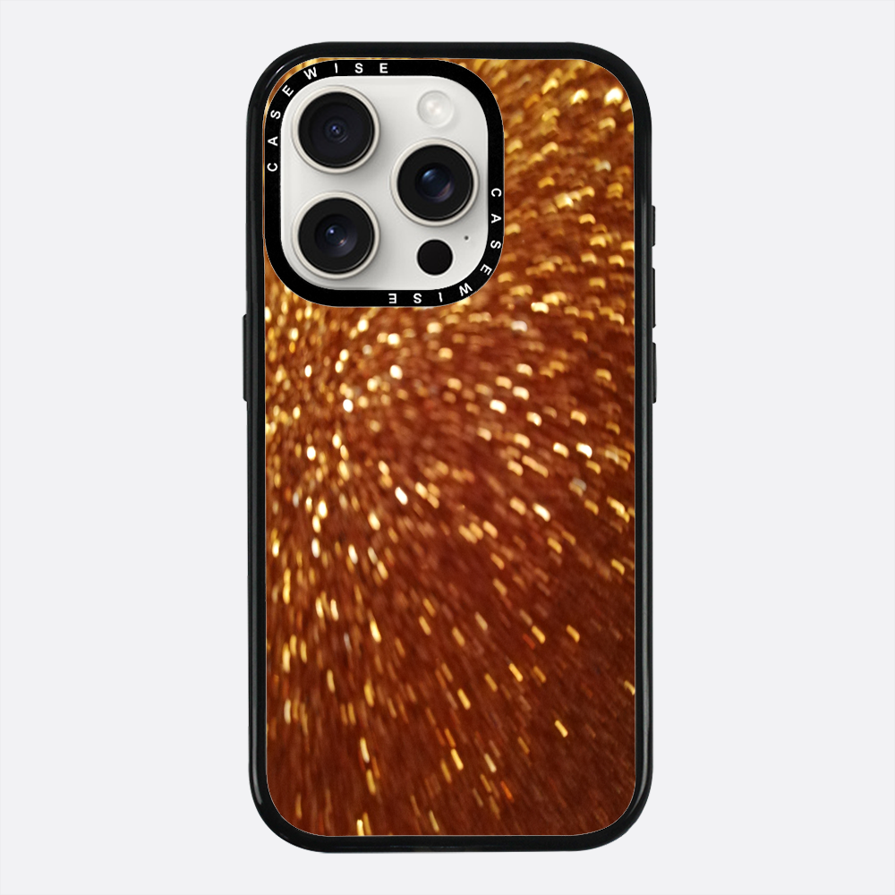 Gold glitter - Case