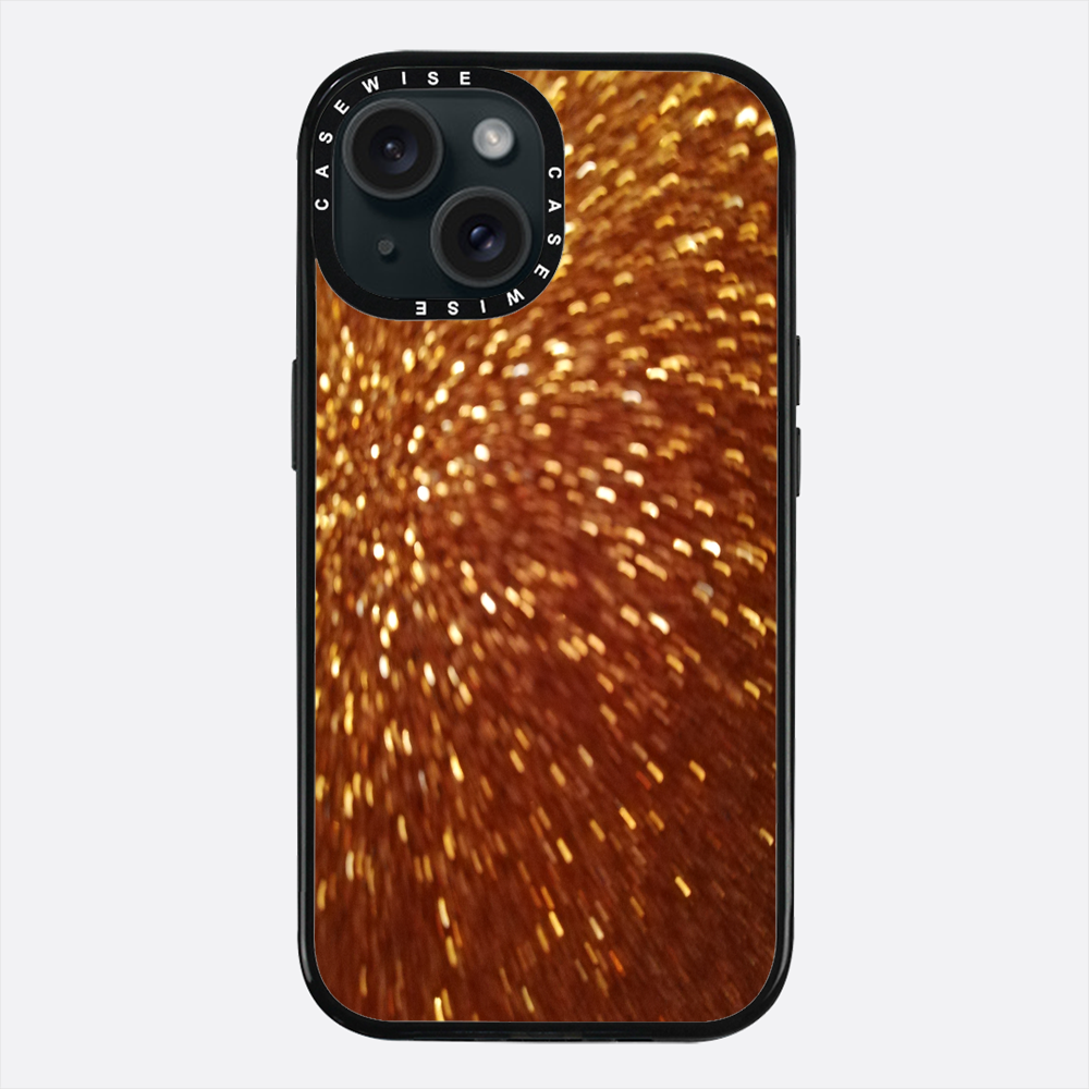 Gold glitter - Case
