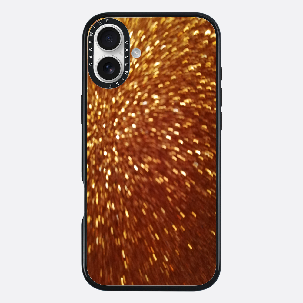 Gold glitter - Case