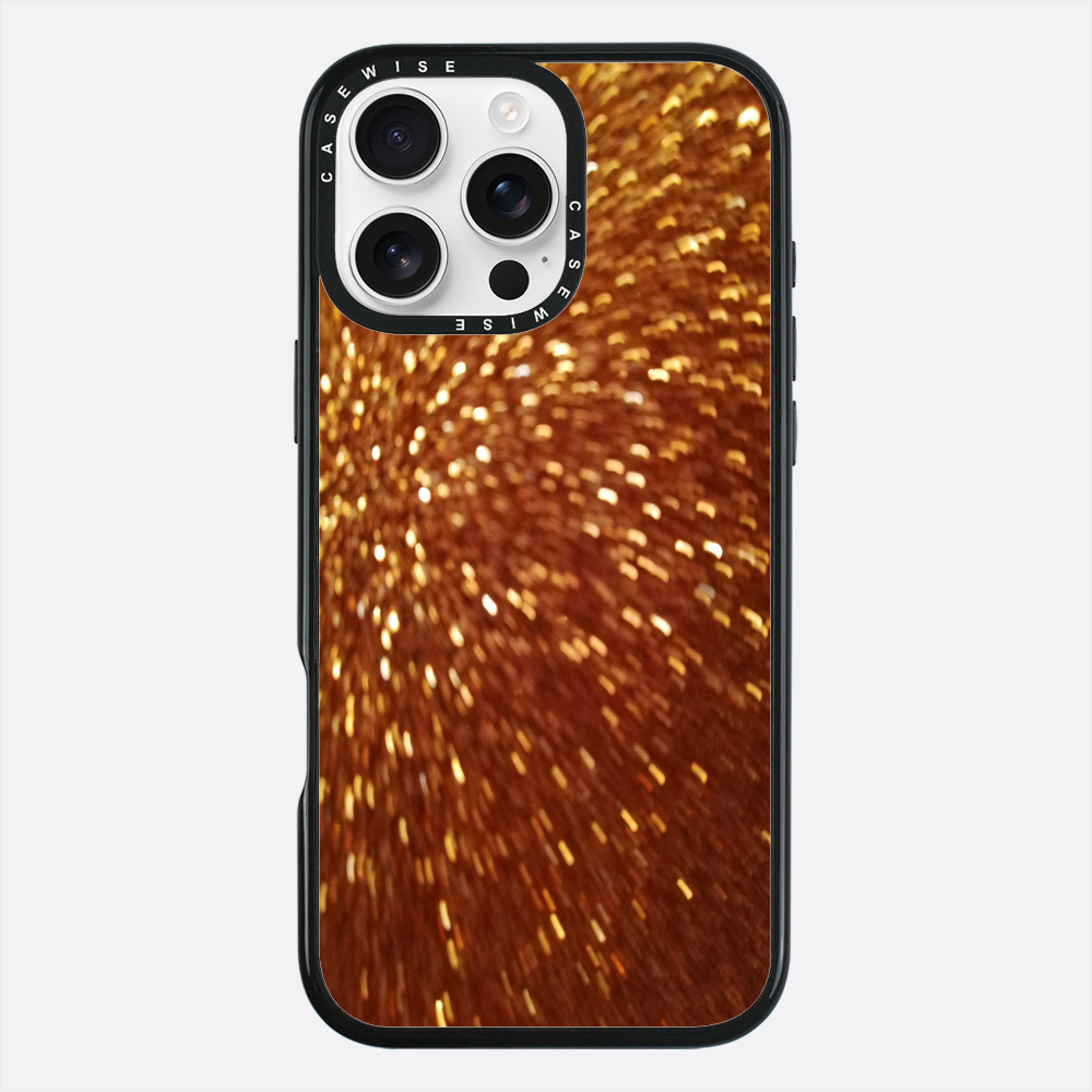 Gold glitter - Case