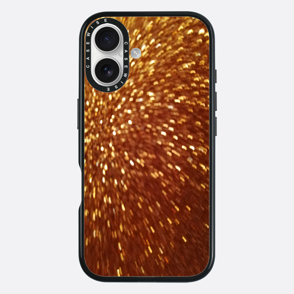 Gold glitter - Case