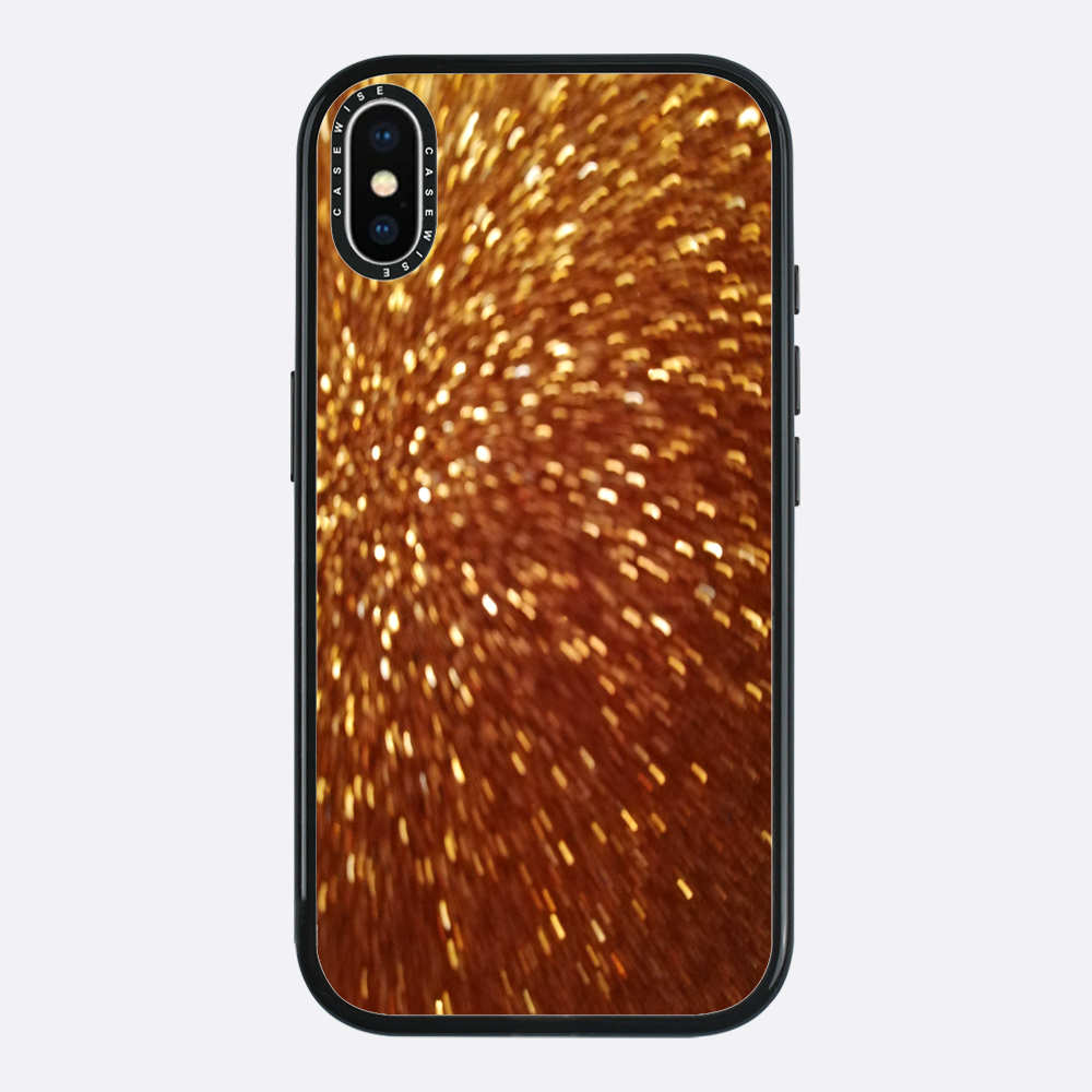 Gold glitter - Case
