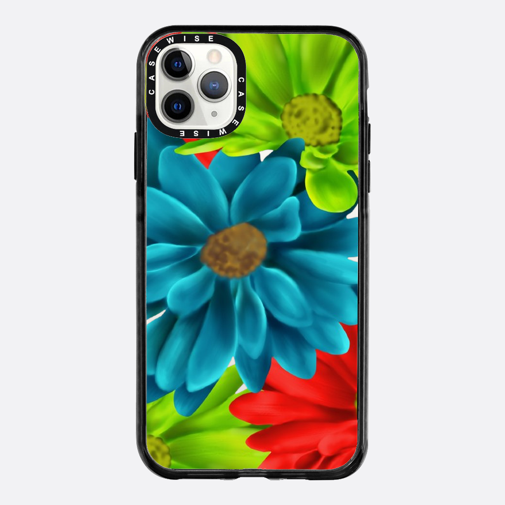 Flowers in vivid colors - Case