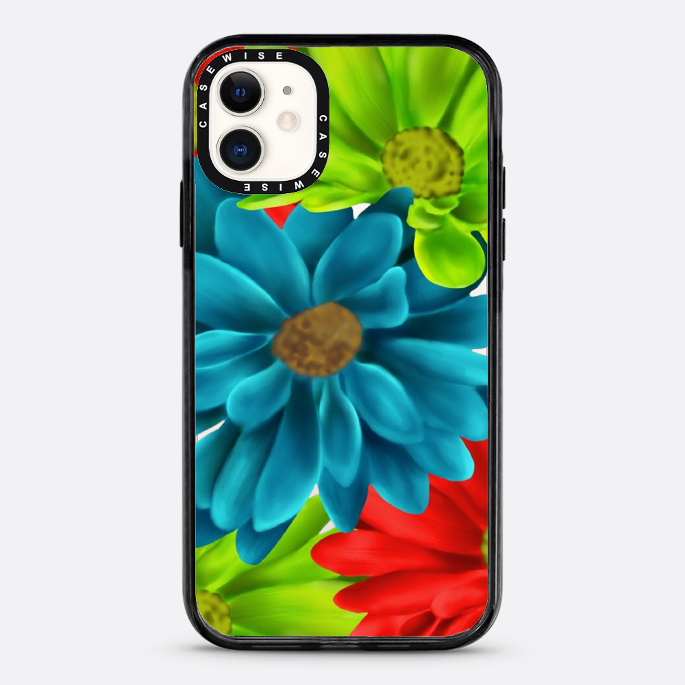 Flowers in vivid colors - Case