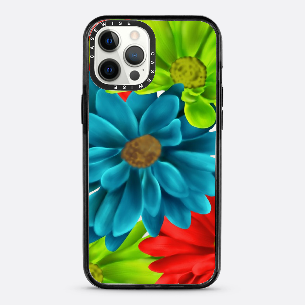 Flowers in vivid colors - Case