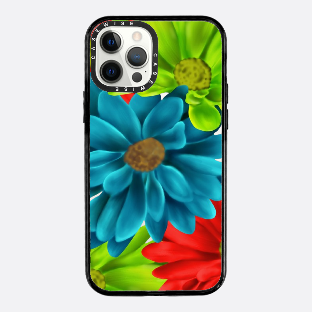Flowers in vivid colors - Case