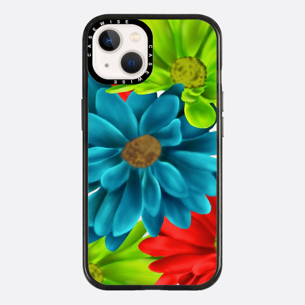 Flowers in vivid colors - Case