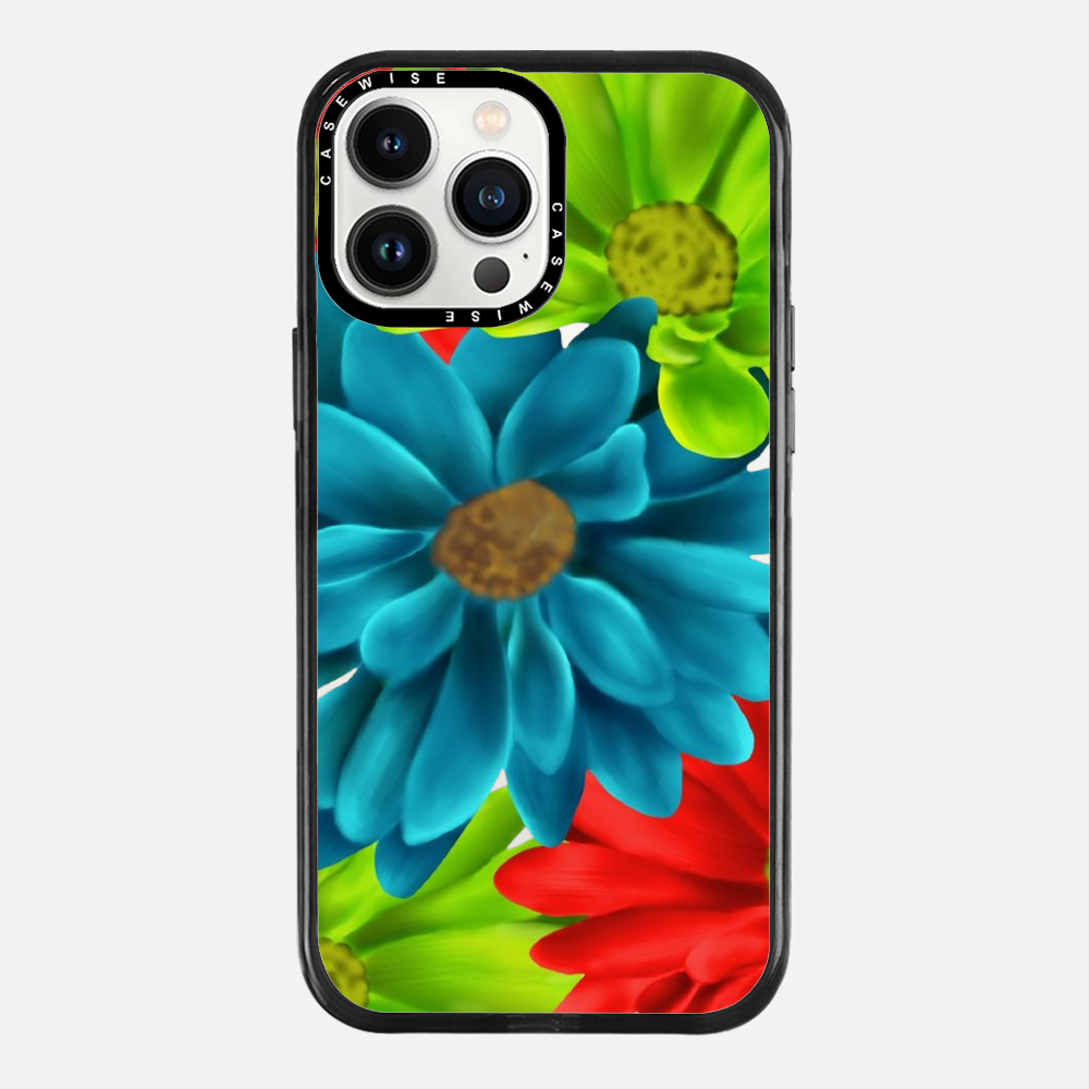 Flowers in vivid colors - Case