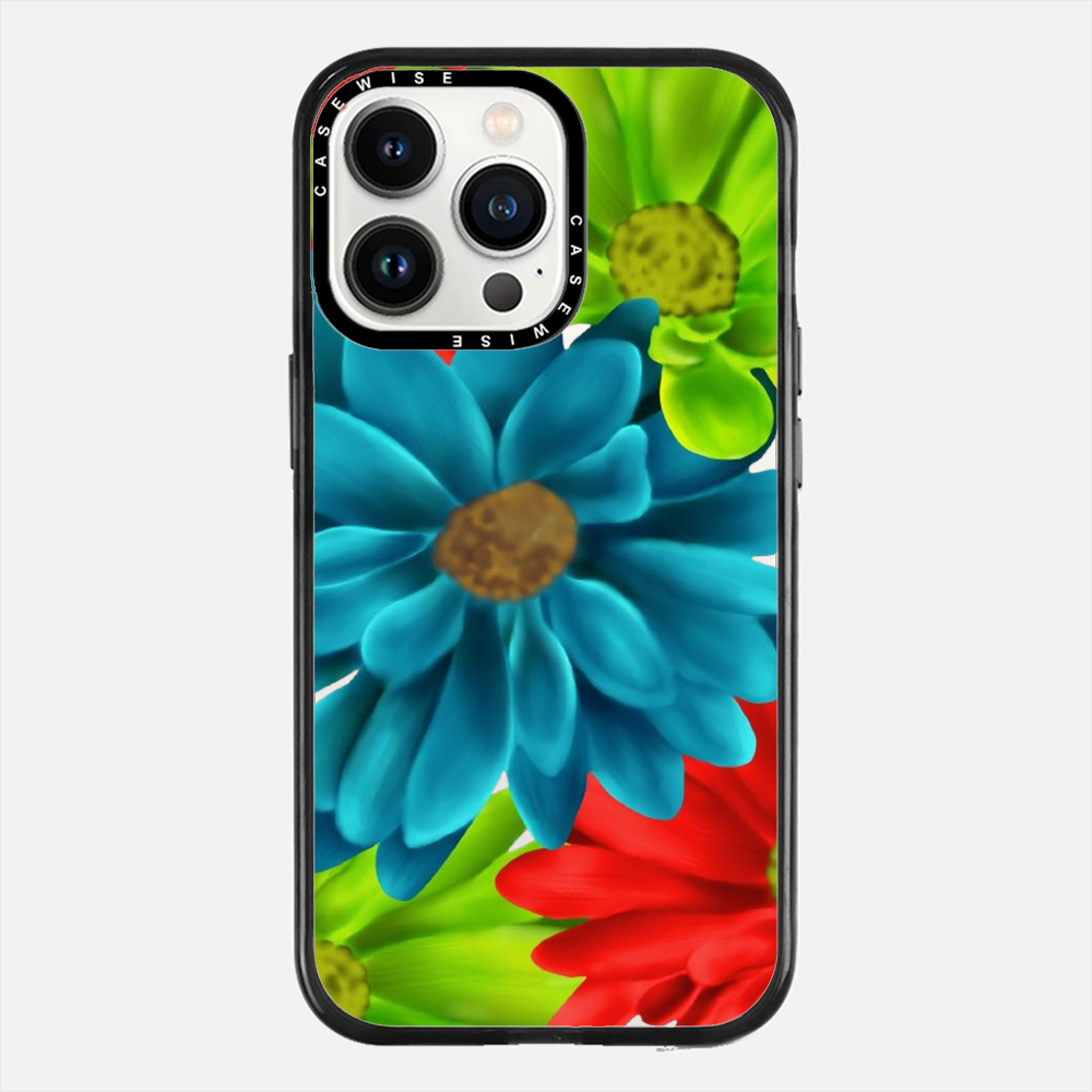 Flowers in vivid colors - Case
