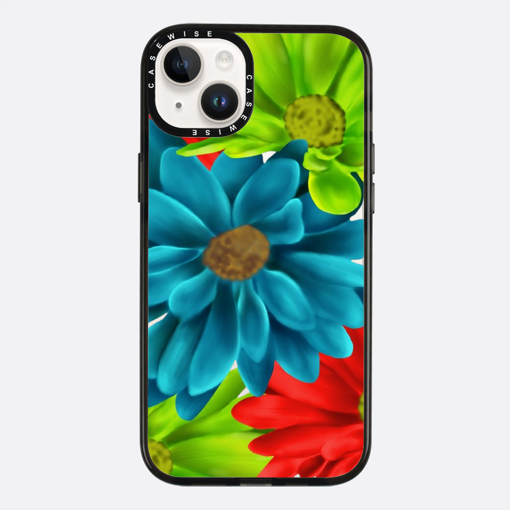 Flowers in vivid colors - Case