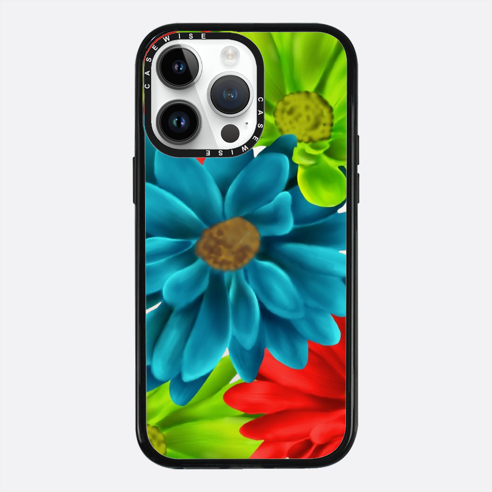 Flowers in vivid colors - Case