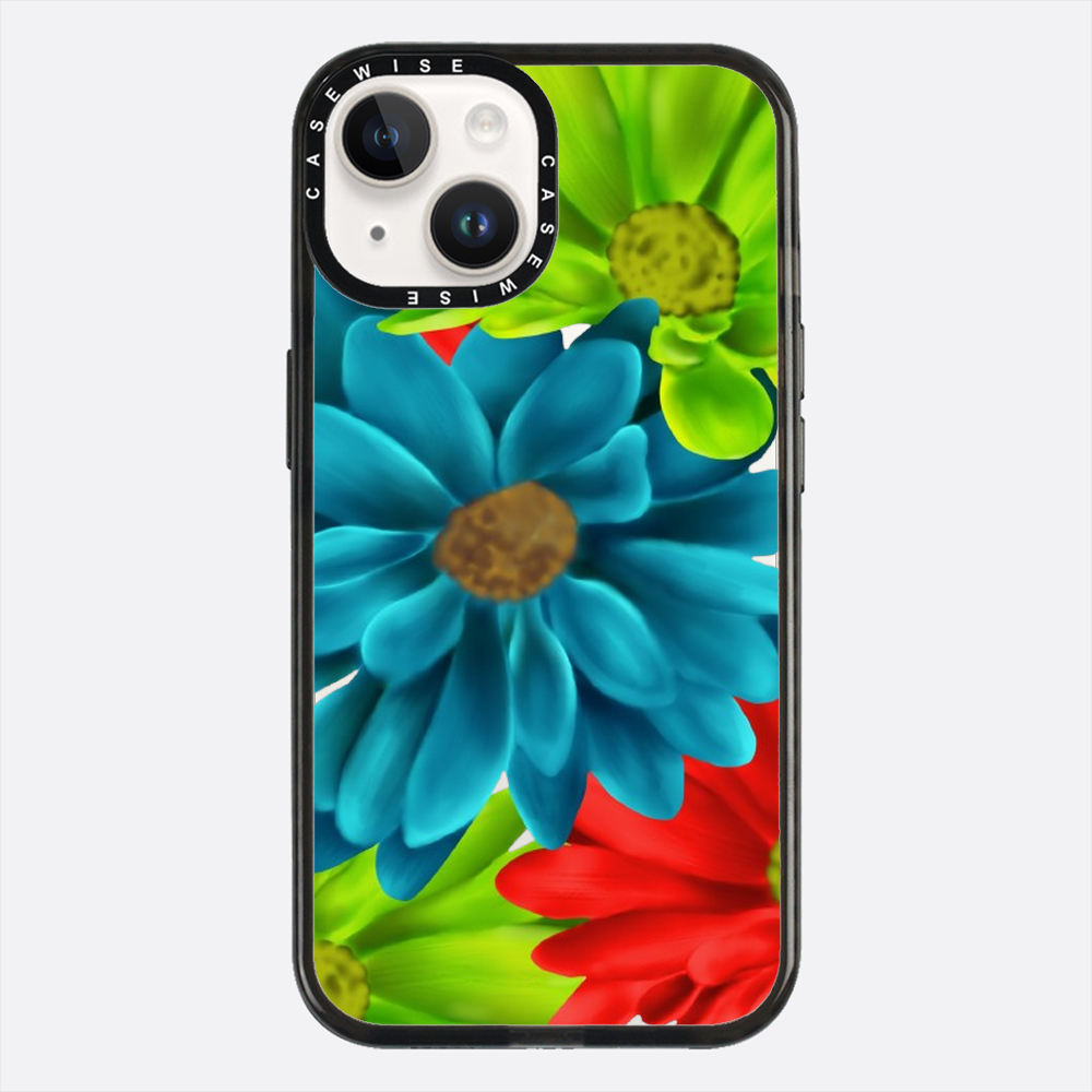 Flowers in vivid colors - Case