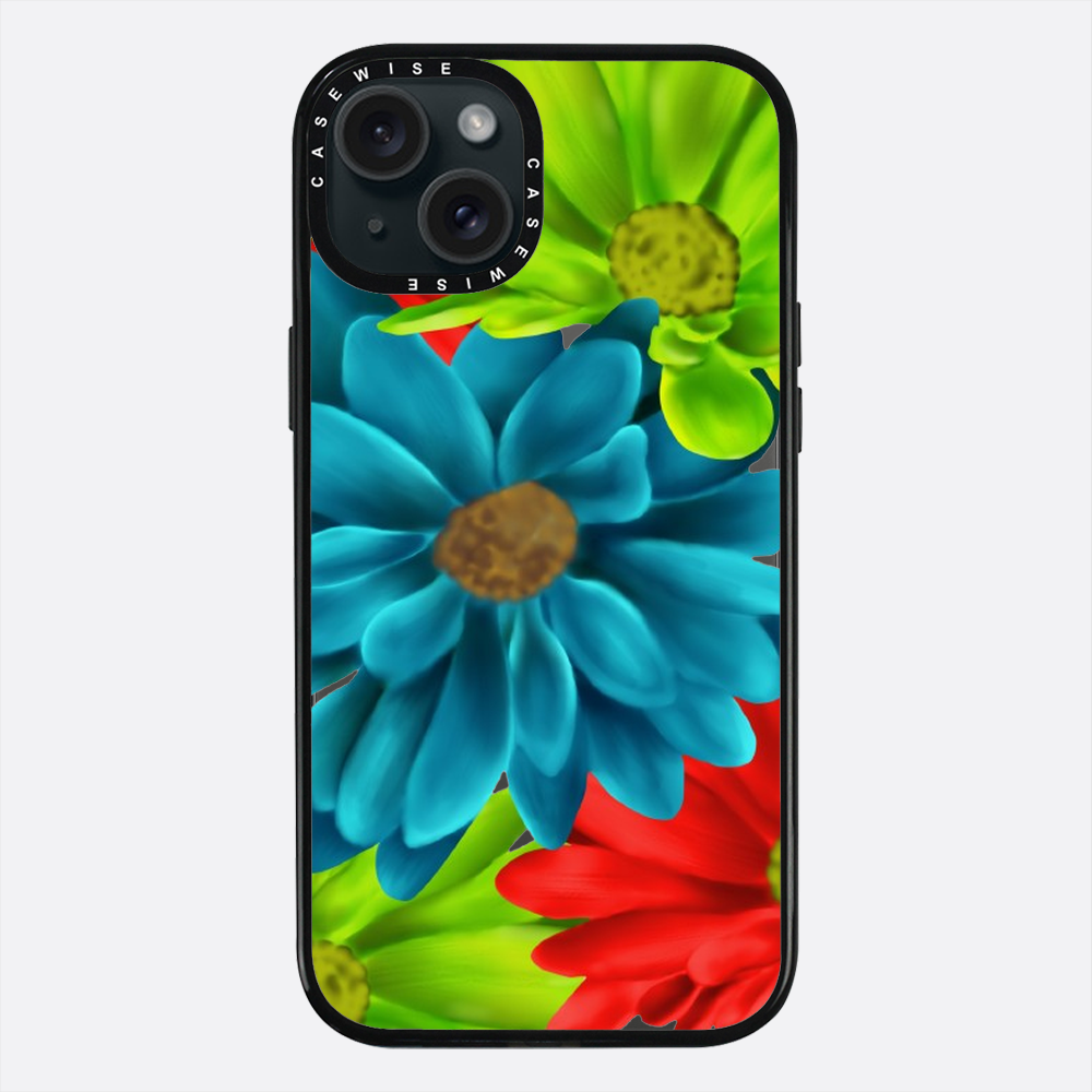 Flowers in vivid colors - Case