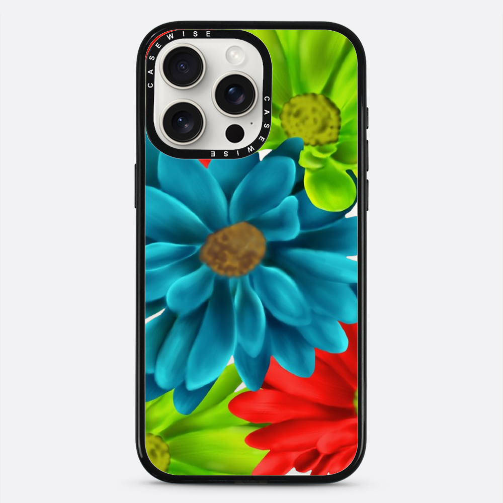 Flowers in vivid colors - Case