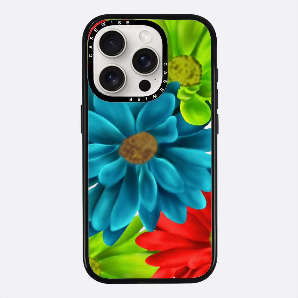 Flowers in vivid colors - Case
