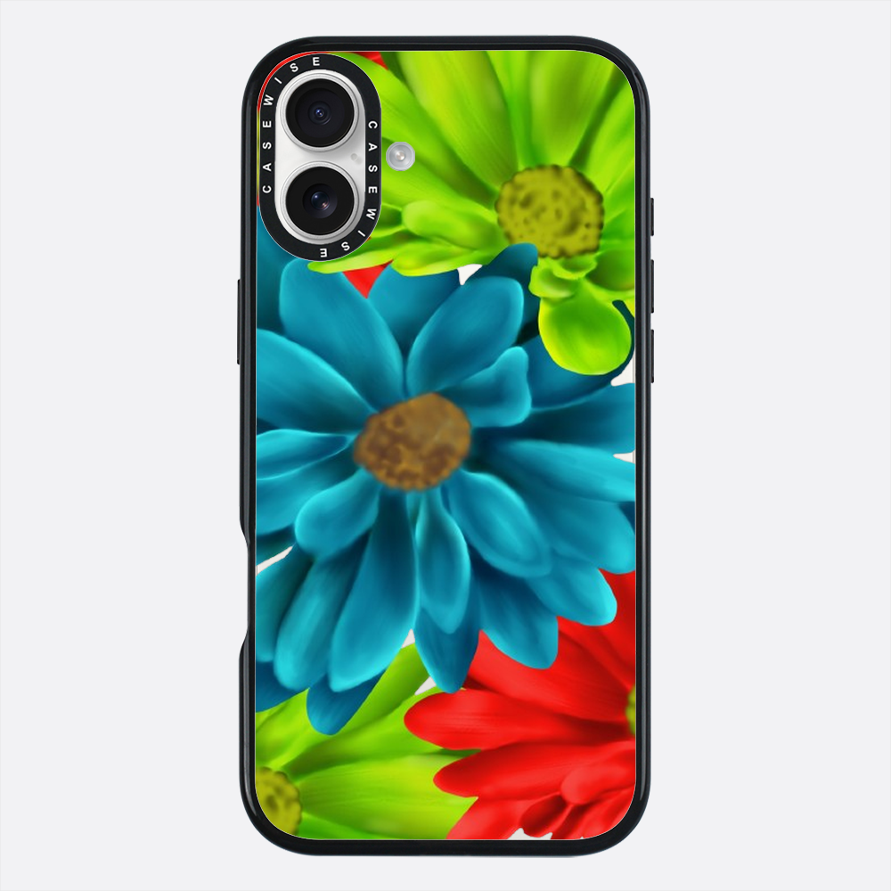 Flowers in vivid colors - Case