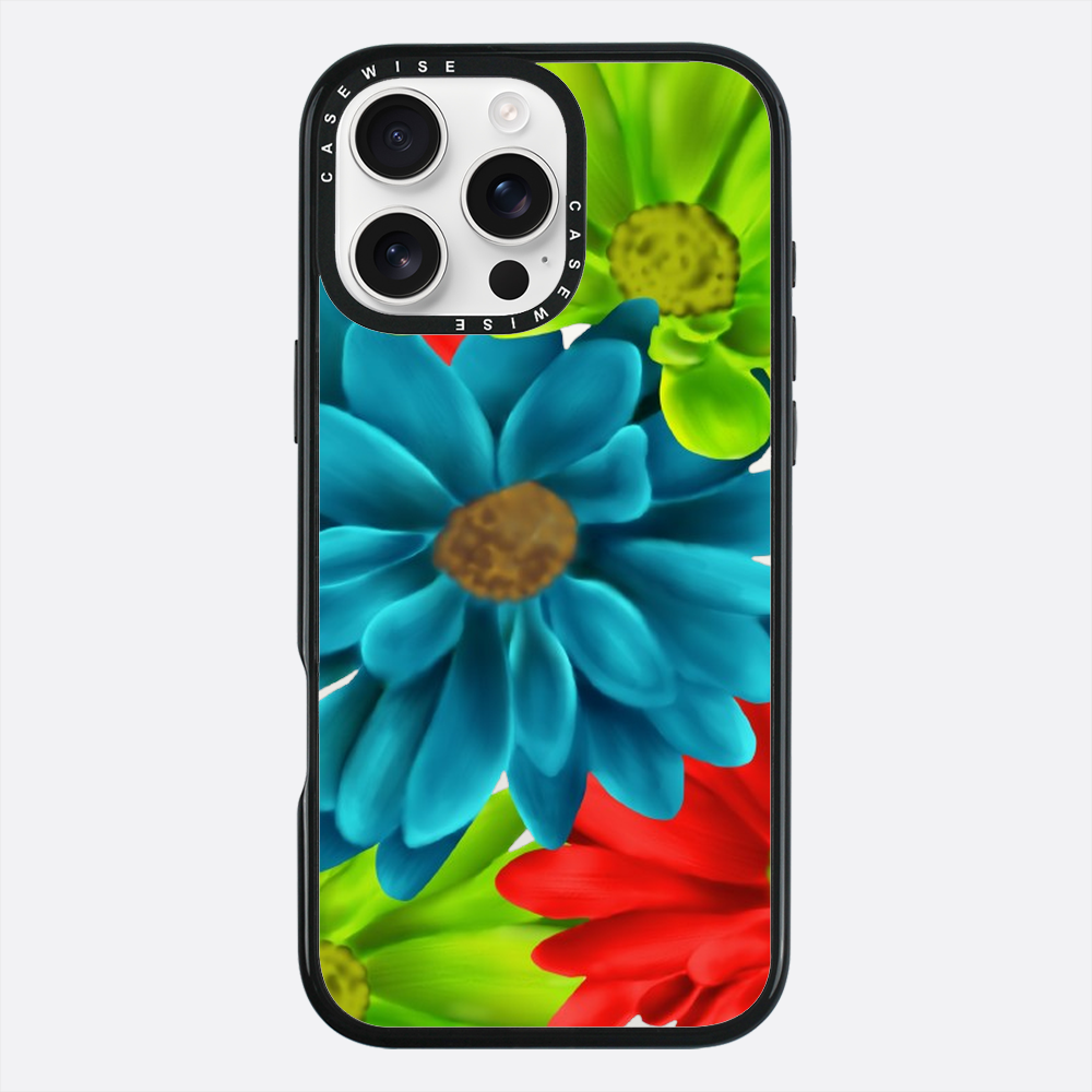 Flowers in vivid colors - Case