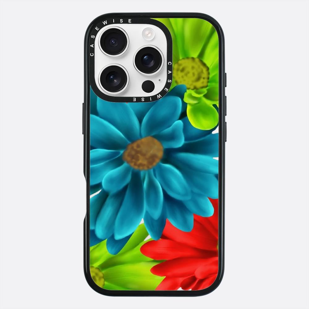 Flowers in vivid colors - Case
