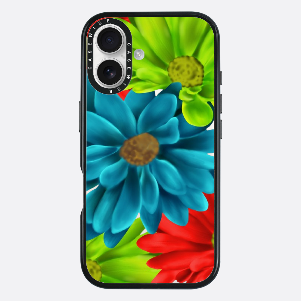 Flowers in vivid colors - Case