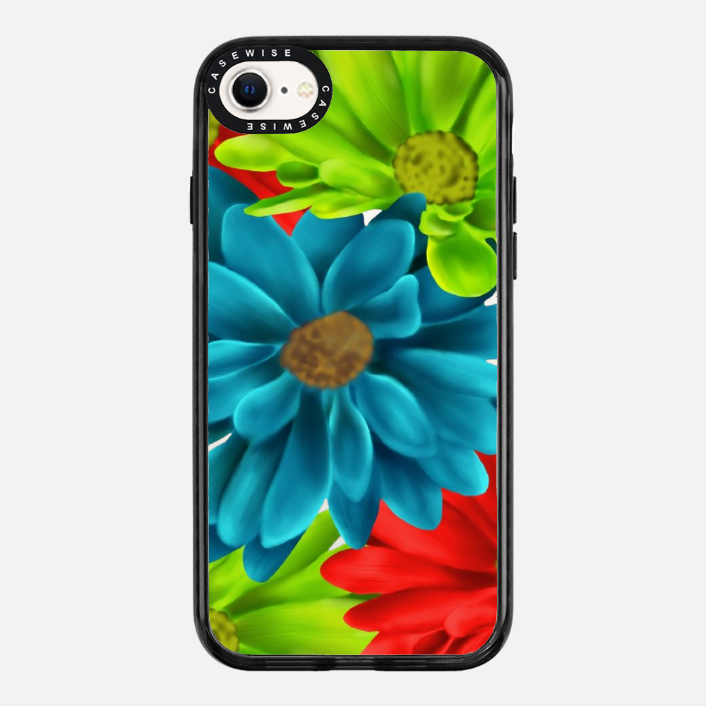 Flowers in vivid colors - Case