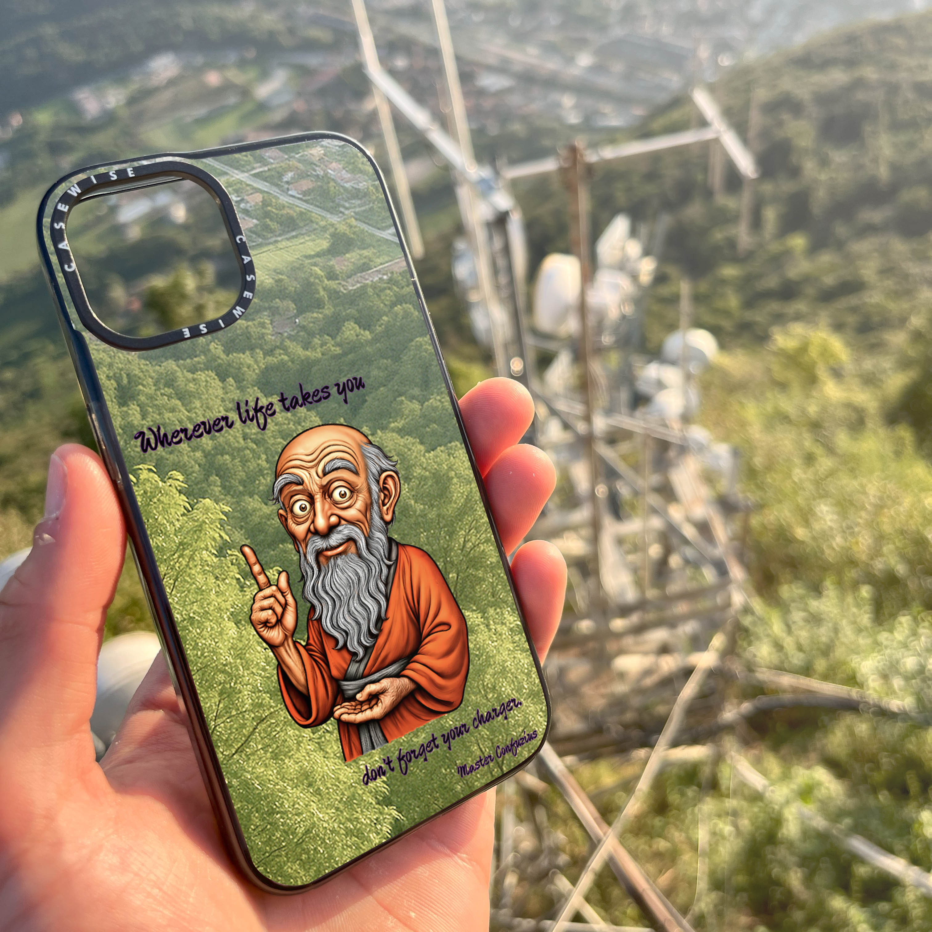 Master Confucius - Charger - Case