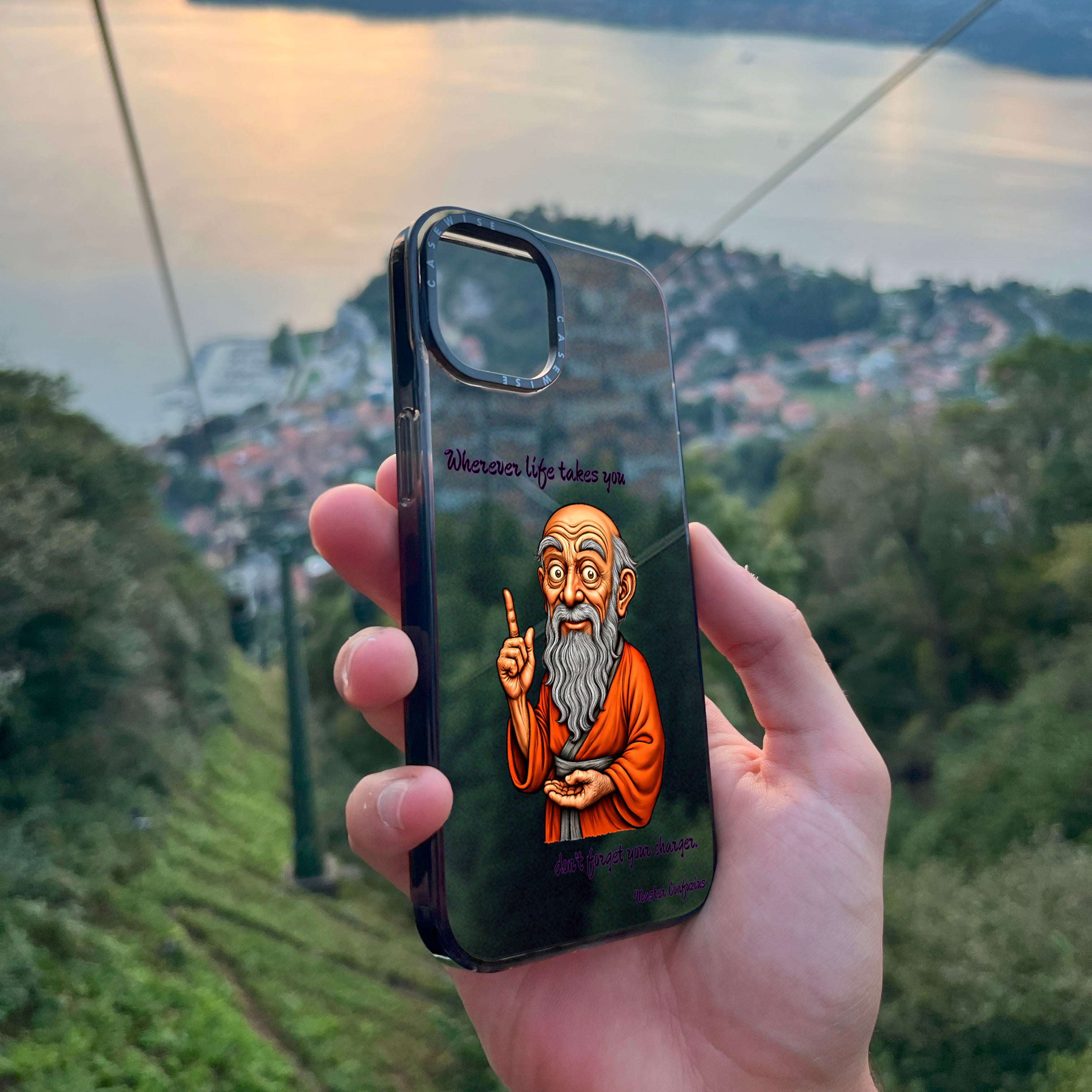 Master Confucius - Charger - Case