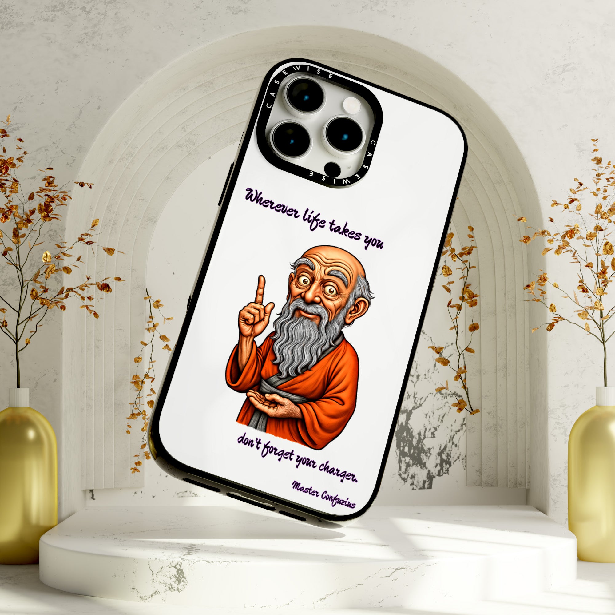 Master Confucius - Charger - Case