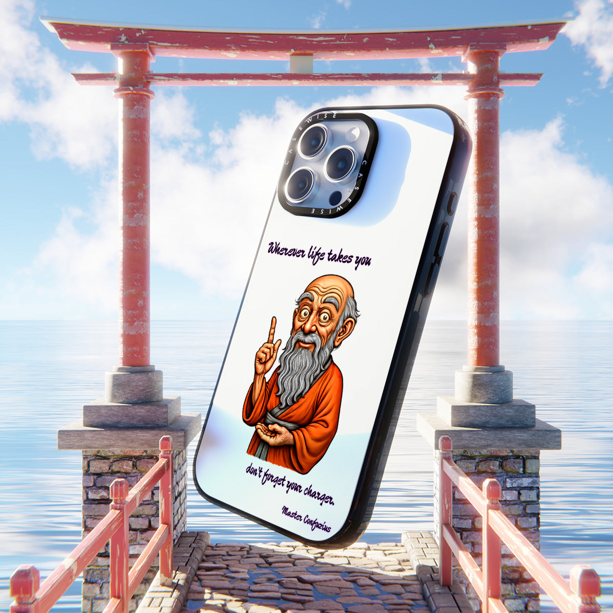 Master Confucius - Charger - Case