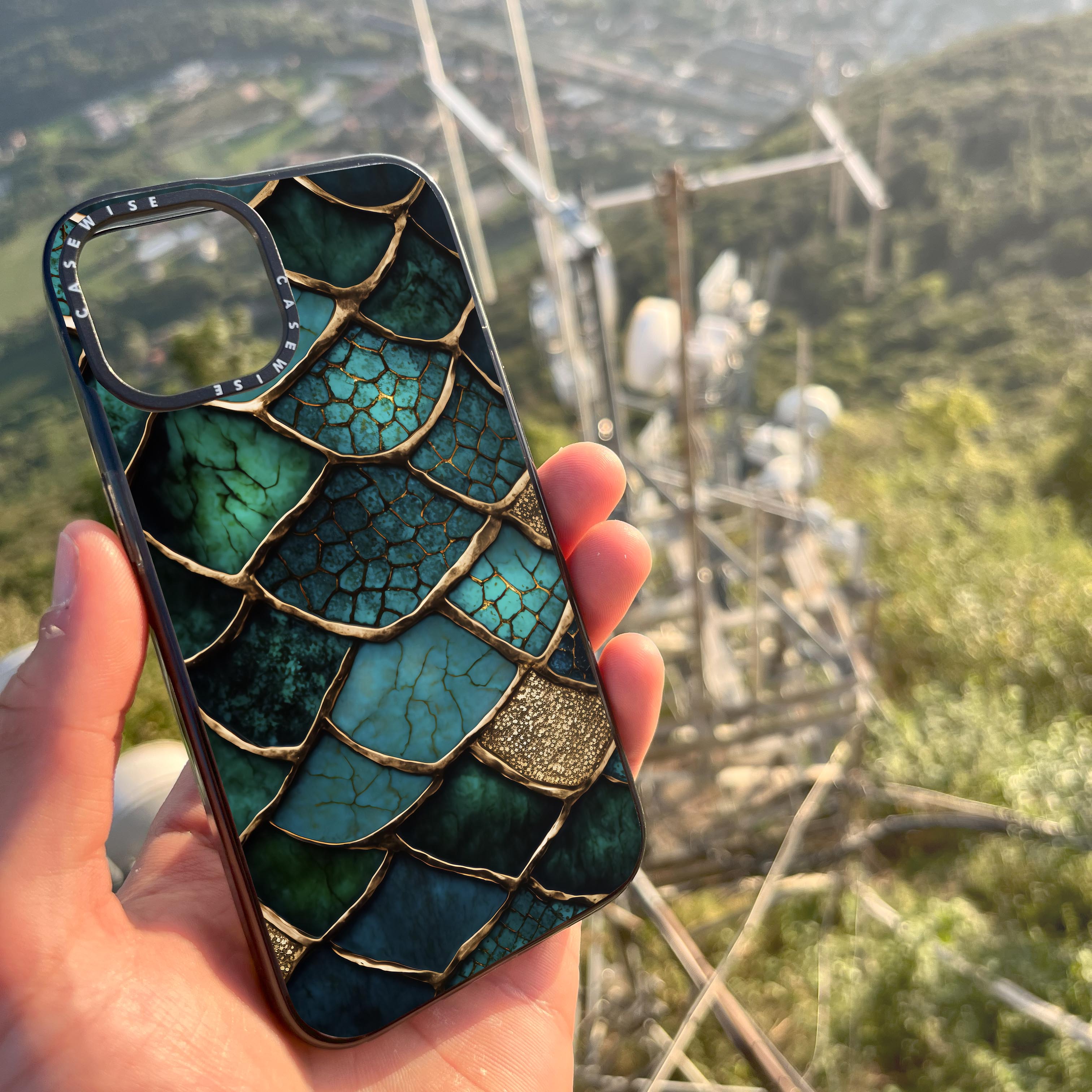 Dragon Skin Kintsugi Art - Case