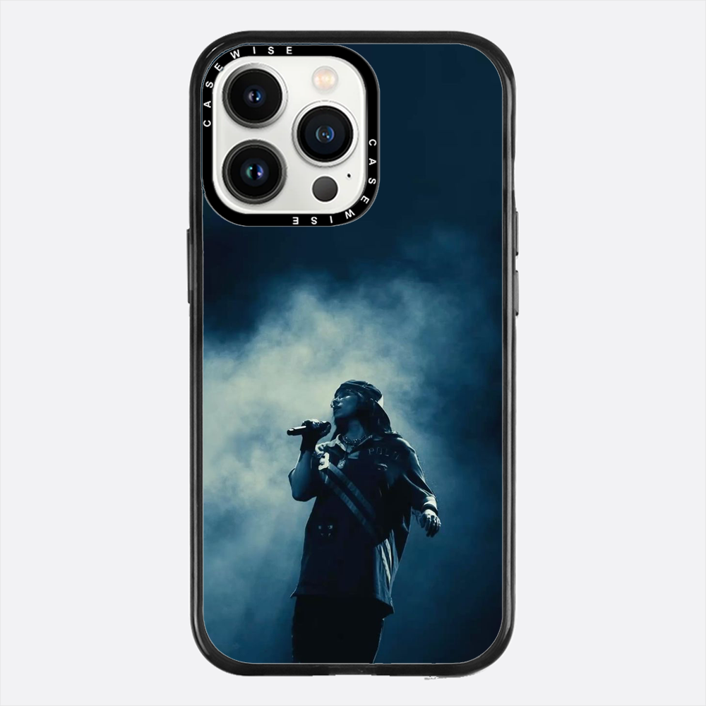 Billie on stage - Case