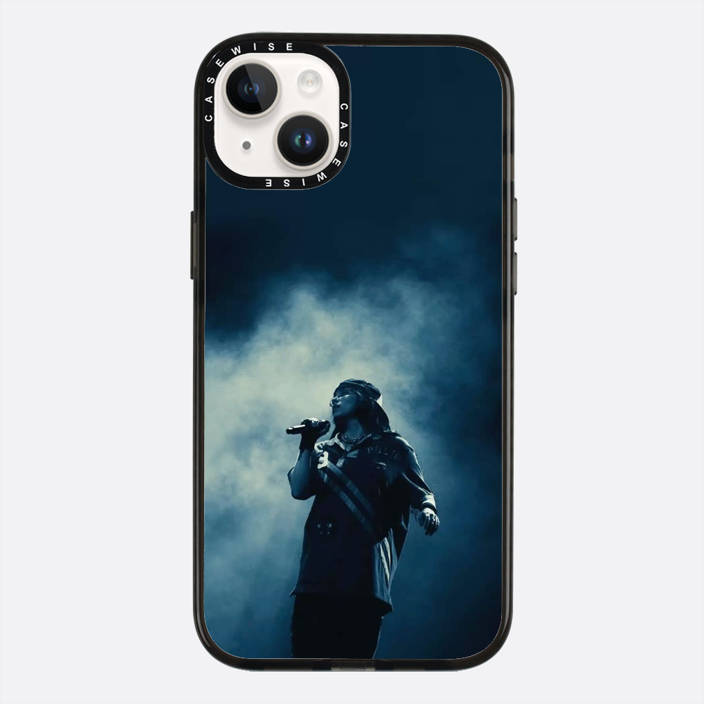 Billie on stage - Case