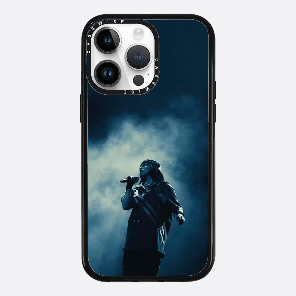 Billie on stage - Case