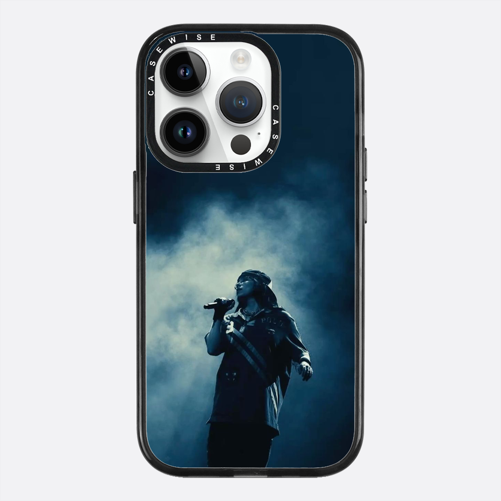 Billie on stage - Case