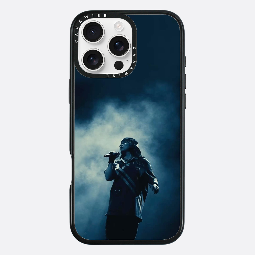Billie on stage - Case
