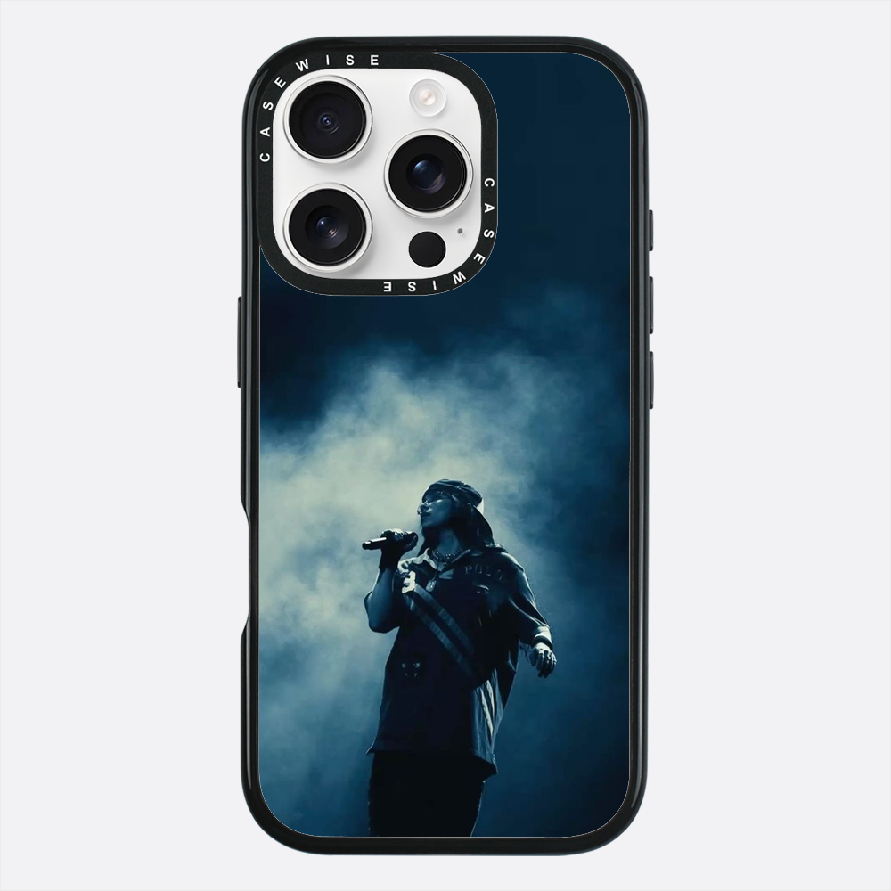 Billie on stage - Case