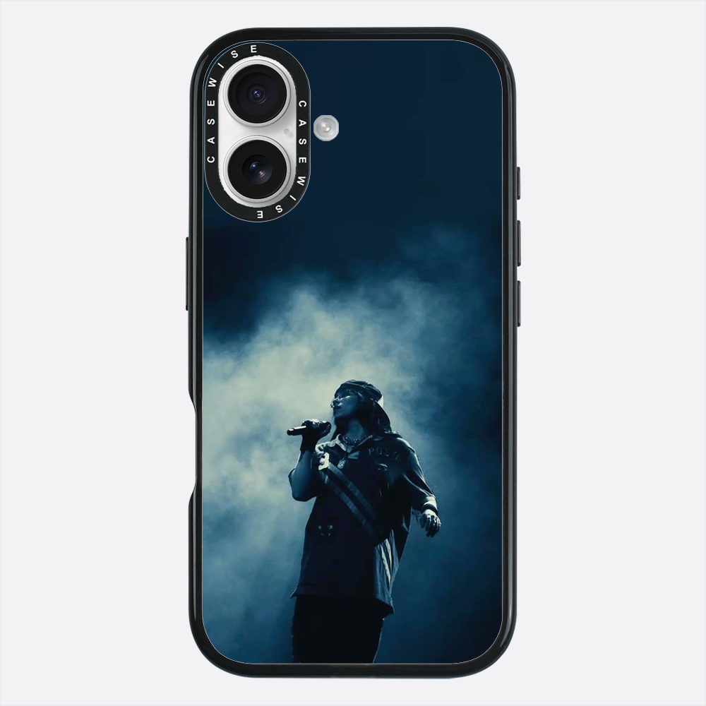 Billie on stage - Case