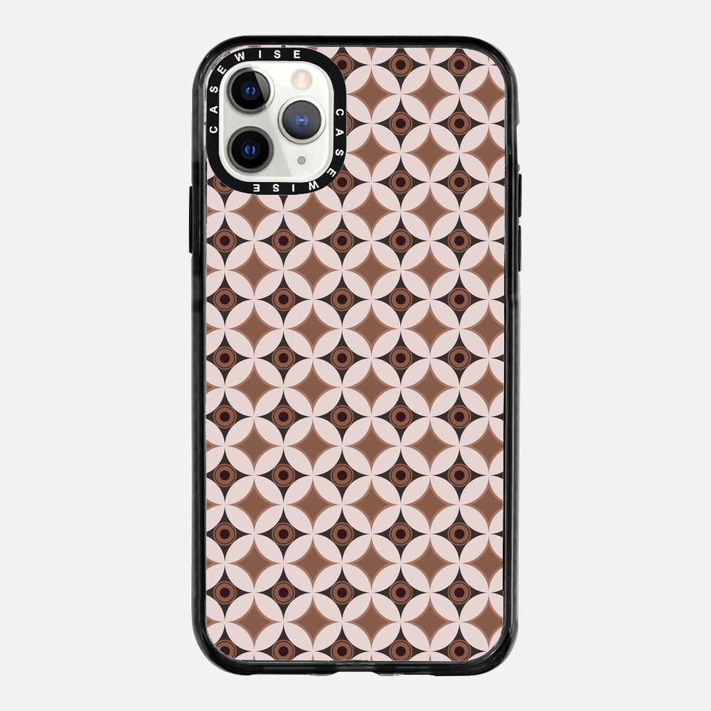 Mid Century Modern Circle Pattern - Case
