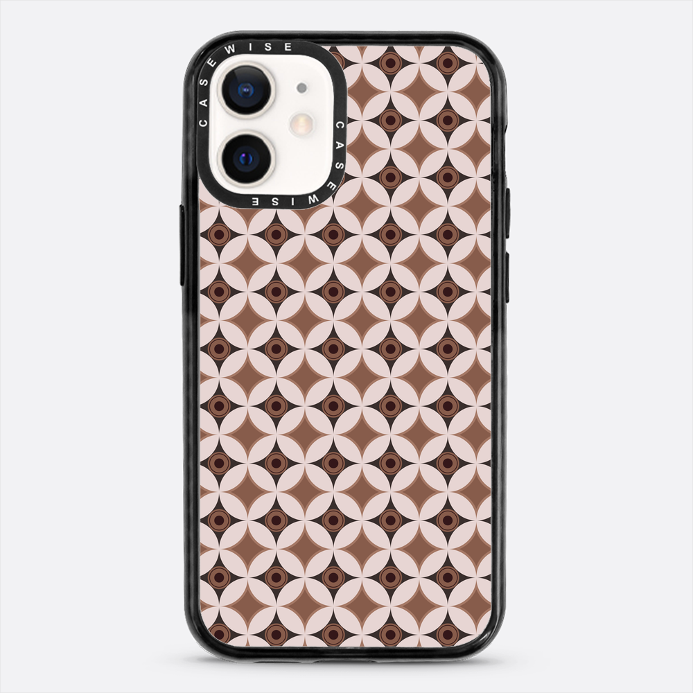 Mid Century Modern Circle Pattern - Case