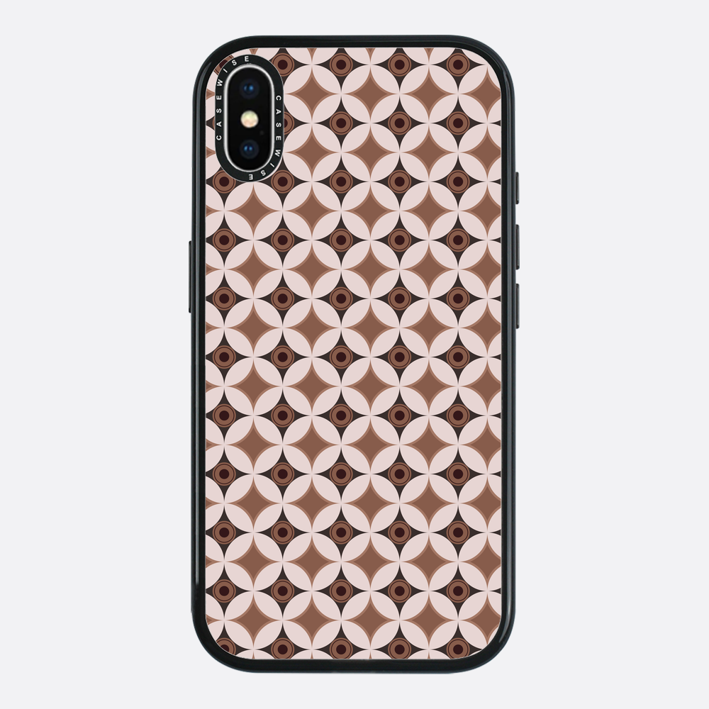 Mid Century Modern Circle Pattern - Case